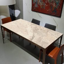 비앙코 TRA RA 브론즈골드 무광 LAFAENZA  ITALY 포세린 세라믹식탁 테이블  10T,1800L